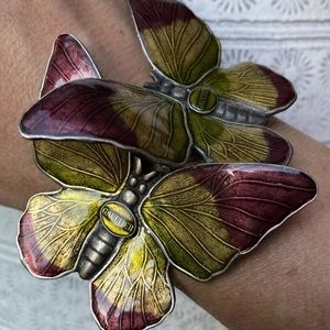 Rare vintage Jean Paul Gaultier butterfly bracelet. Beautiful and unique piece!